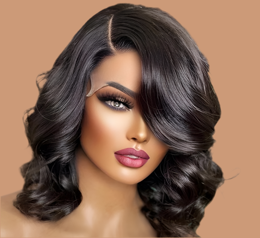 Perruque Loose Wave cheveux 100% cheveux naturel brésilien  220% HD du 8 à 18 pouces