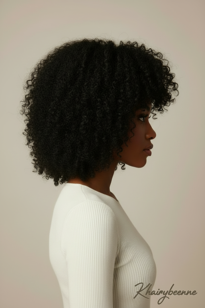 Perruque Afro Kinky Curly 100% cheveux bresilien dentelle frontale 13x6  13*6  4*4 Transparente du 8 au 32 pouces