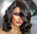Perruque Loose Wave cheveux 100% cheveux naturel brésilien  220% HD du 8 à 18 pouces