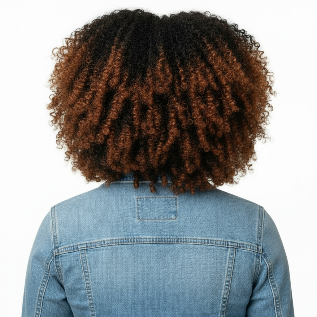 Perruque  courte bouclée synthétique couleur Black Brown